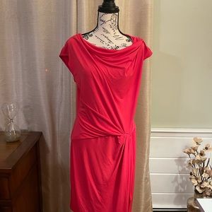 Gently worn MICHAEL Michael Kors red comfy casual/formal dress